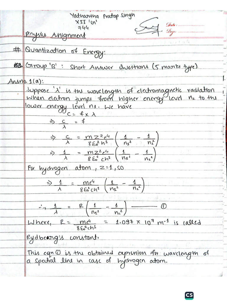 Phy Assignment Oct17 | PDF