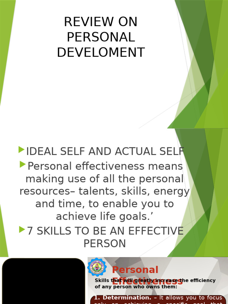 Personal Effectiveness Skills Guide | PDF | Feeling | Disciplines