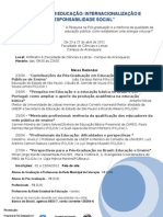 PESQUISA EM EDUCAÇÃO - Folder