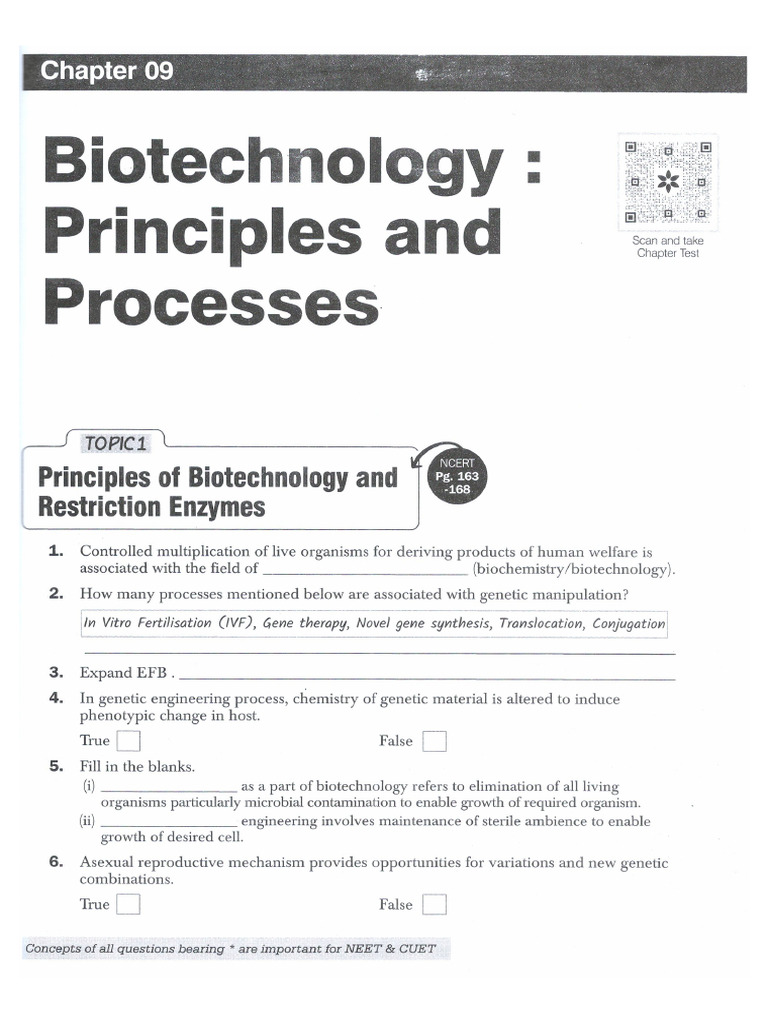 Biotech - 01 | PDF