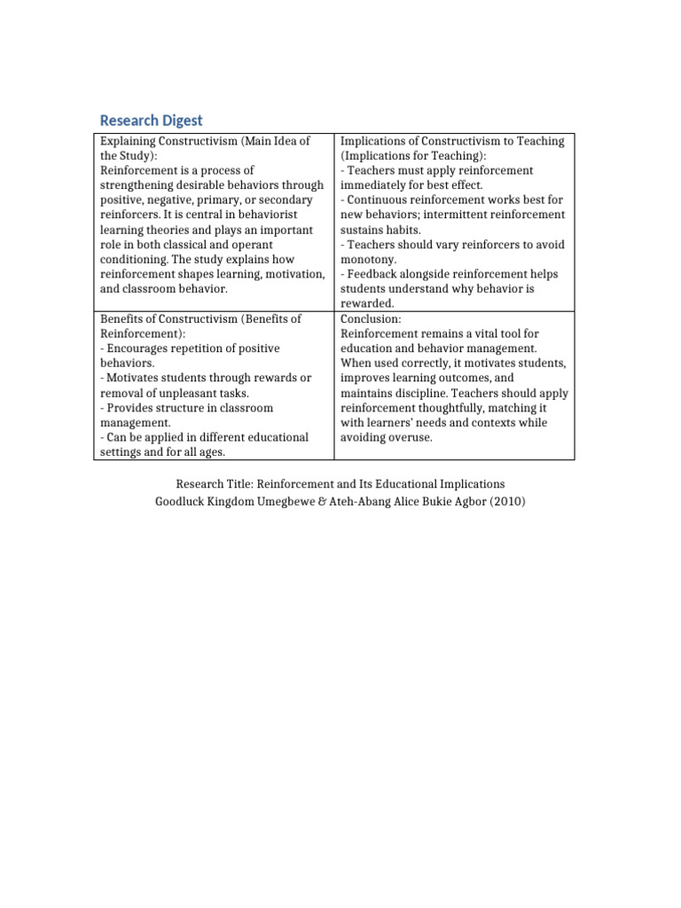 Research Digest Grid | PDF