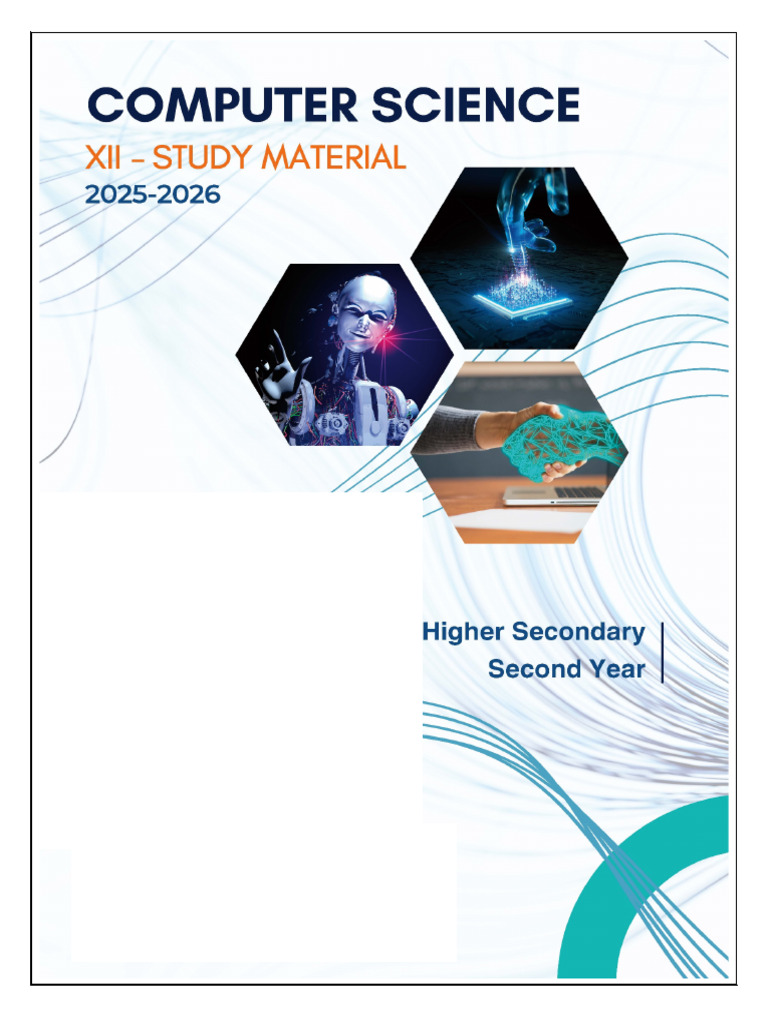 Computer Science II Year Curriculum Guide | PDF | Scope (Computer ...