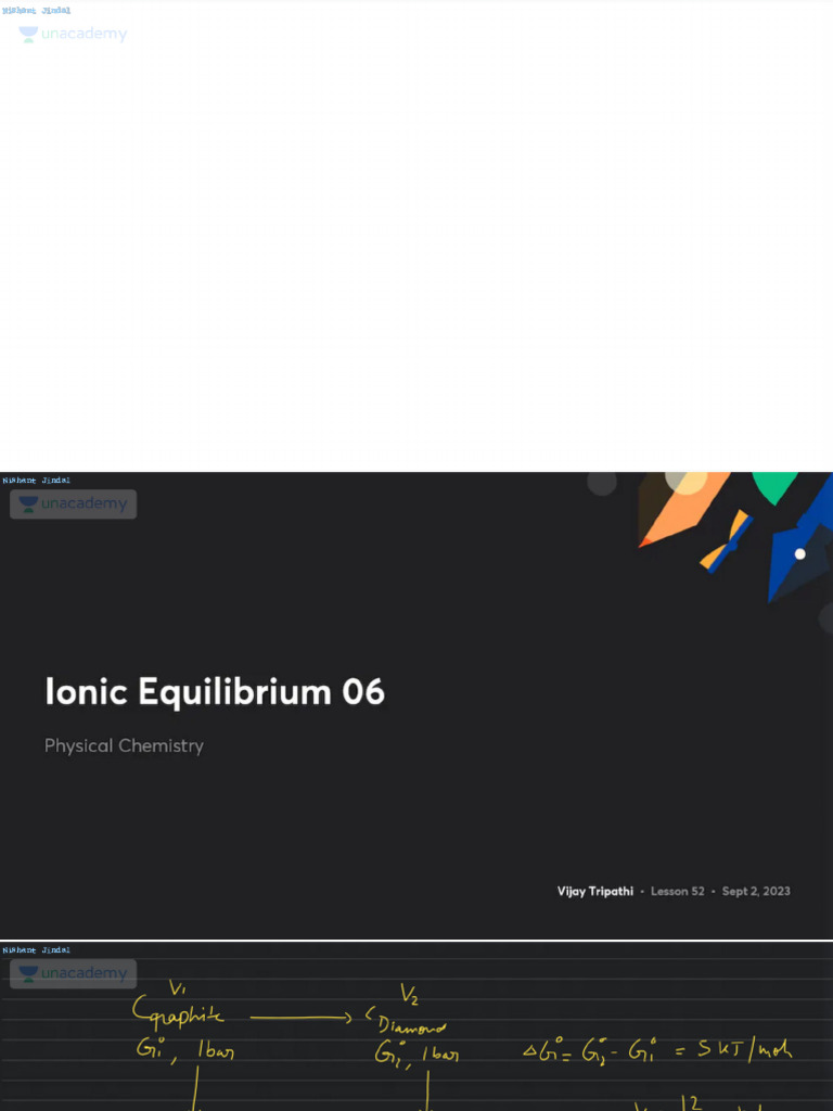 100 Ionic Equilibrium 06 Notes Vijay Tripathi JindalJi247 | PDF