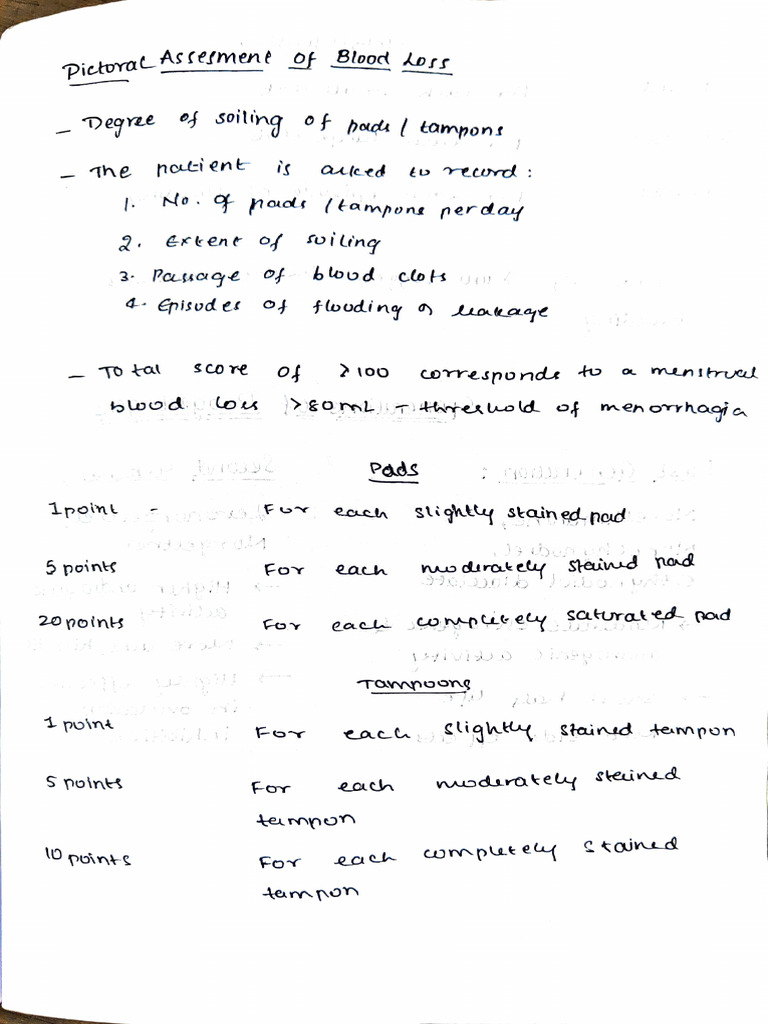 Obg Casesheet Notes | PDF