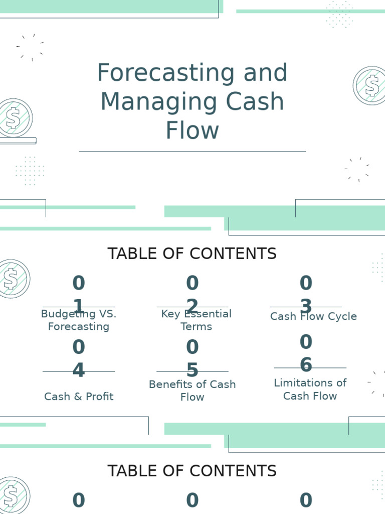 Forecasting and Managing Cash Flow | PDF | Finance & Money Management ...