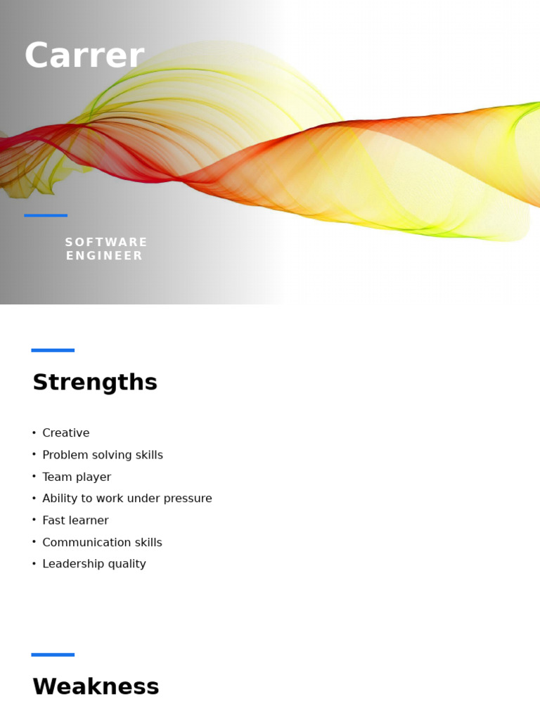 Software Engineer Career Insights | PDF
