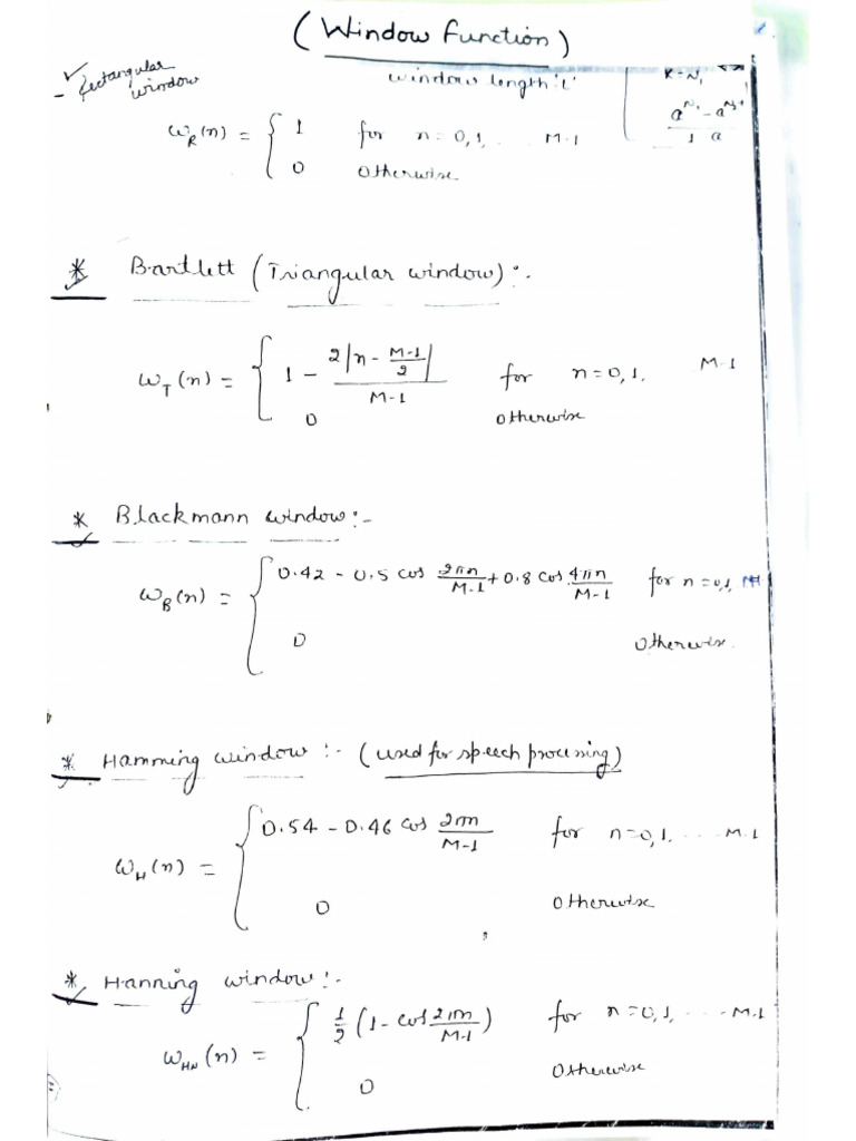 Window Functions | PDF