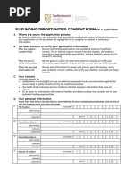 SASSA Declaration and Consent Form | PDF | Government | Government Finances