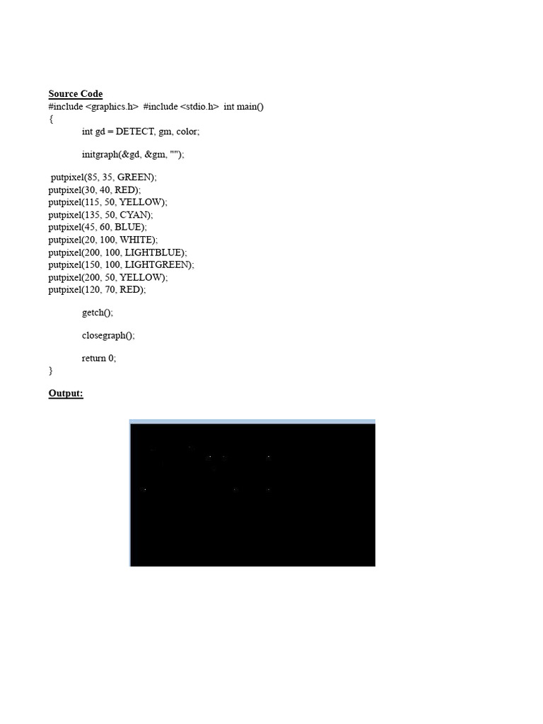 Graphics Programming in C++ Examples | PDF | Software | Systems ...