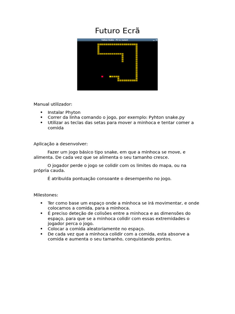 Python Snake Game Development Guide | PDF