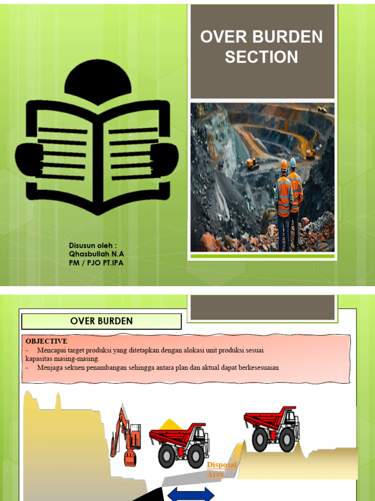 Pengelolaan Overburden dalam Penambangan | PDF