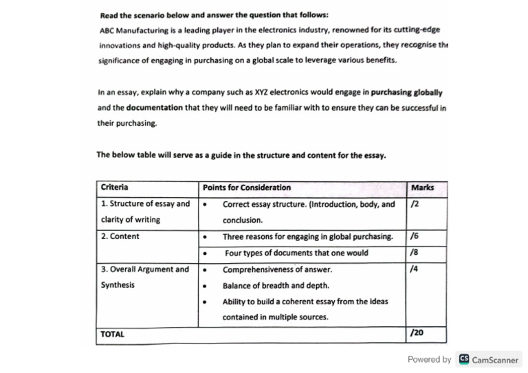 Essay Question Practice Test Due 29 September 2025 | PDF