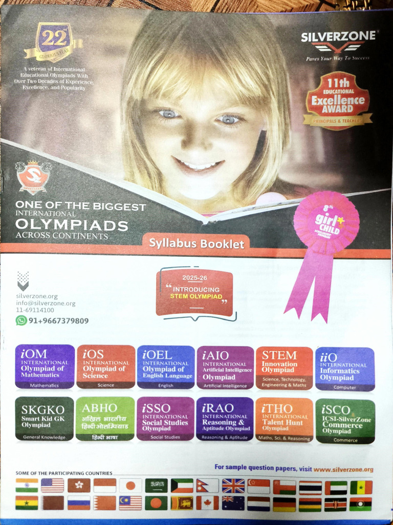 Silverzone Olympiad Syllabus 2025 | PDF | Numbers | Area