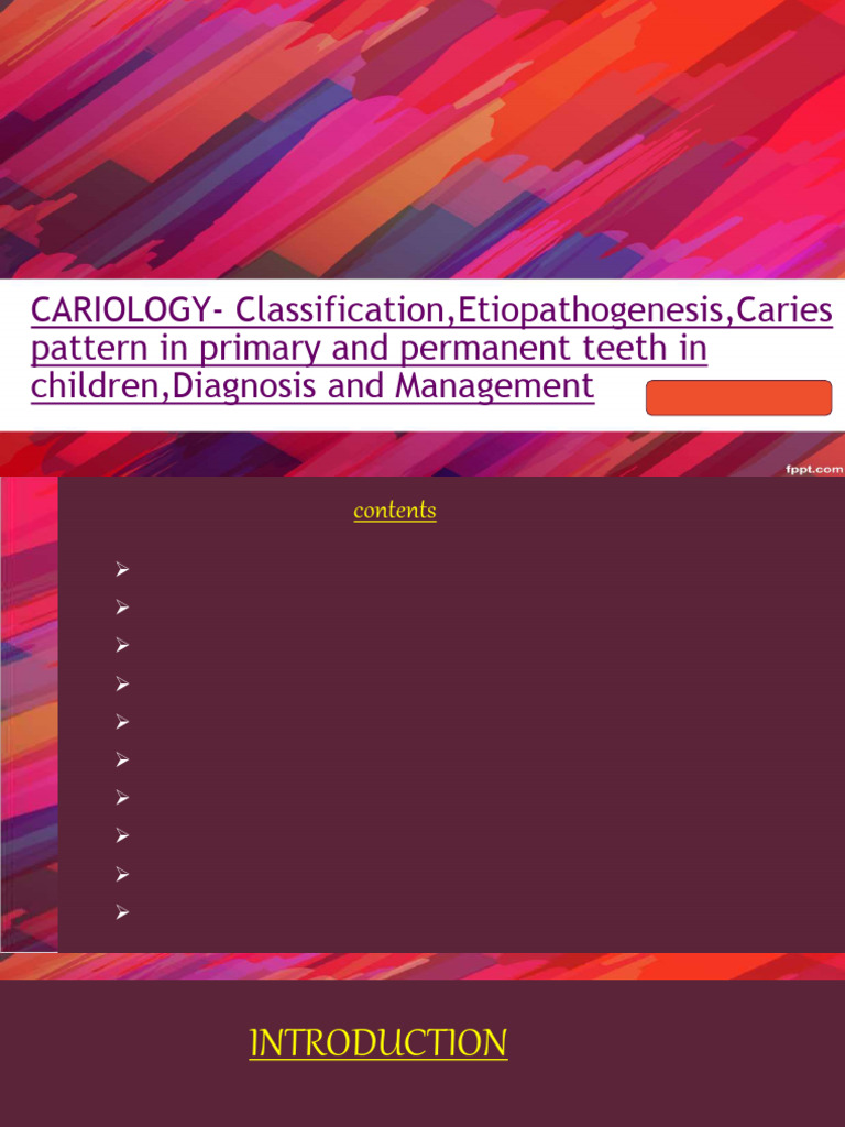 Understanding Dental Caries in Children | PDF | Tooth Enamel | Human Tooth