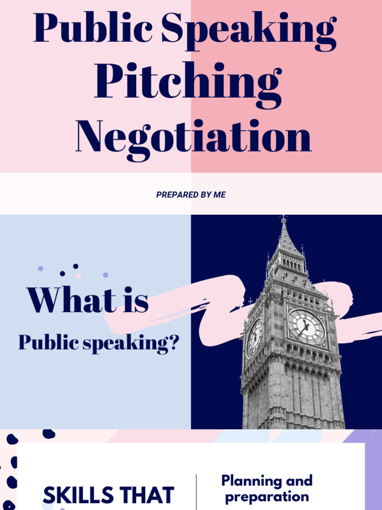 Essential Public Speaking Skills Guide | PDF | Nonverbal Communication ...