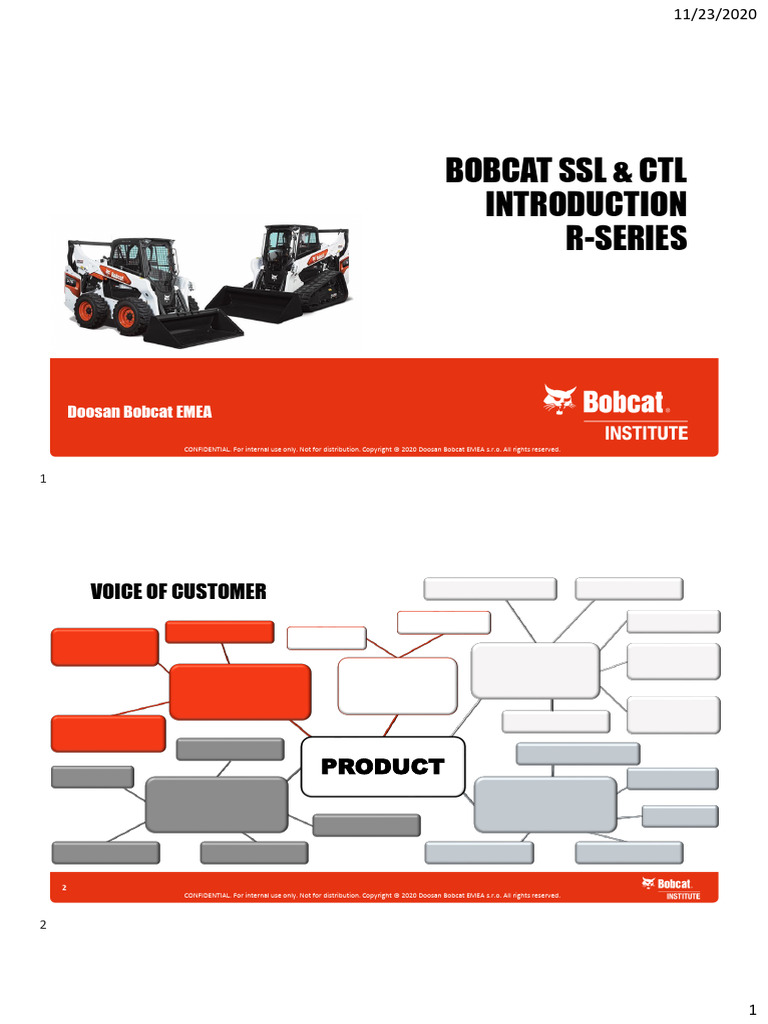Bobcat R-Series Overview and Specs | PDF | Automotive Industry | Vehicles