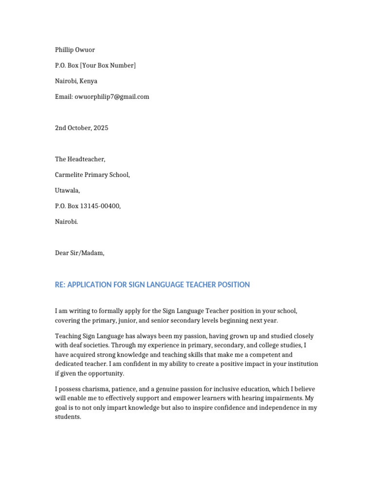 Sign Language Teacher Application | PDF