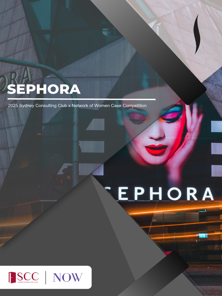 Sephora's Role in Beauty Retail 2025 | PDF | Brand | Retail
