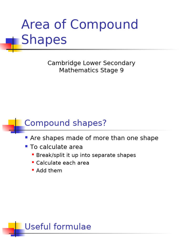 7.2 Area of Compound Shapes | PDF