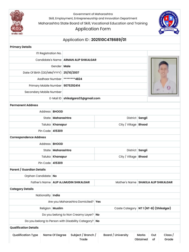 202510C478689 - 01 - ApplicationForm | PDF