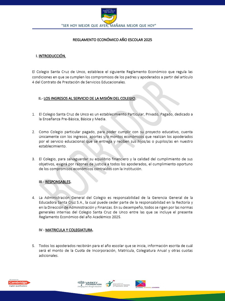 Reglamento Económico 2025 - 241209 - 192608 | PDF | Bancos