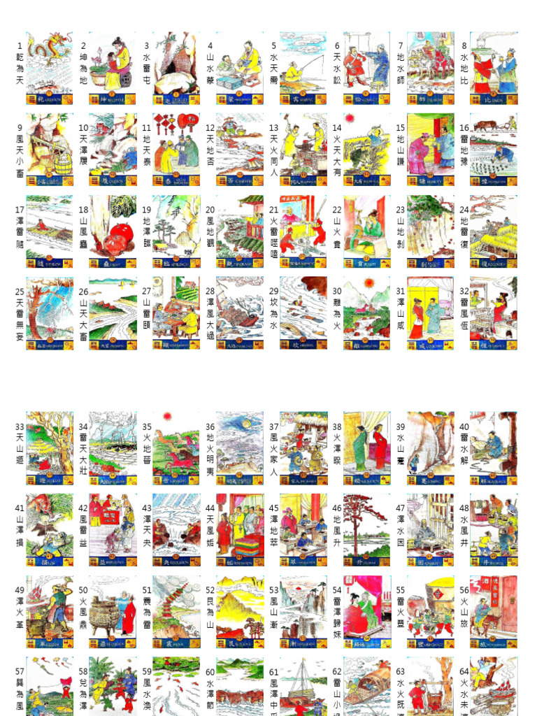 易經塔羅牌六十四卦| PDF