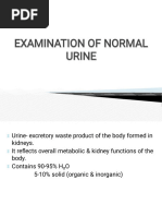 Normal Urine Routine Examination Report | PDF | Urine | Kidney