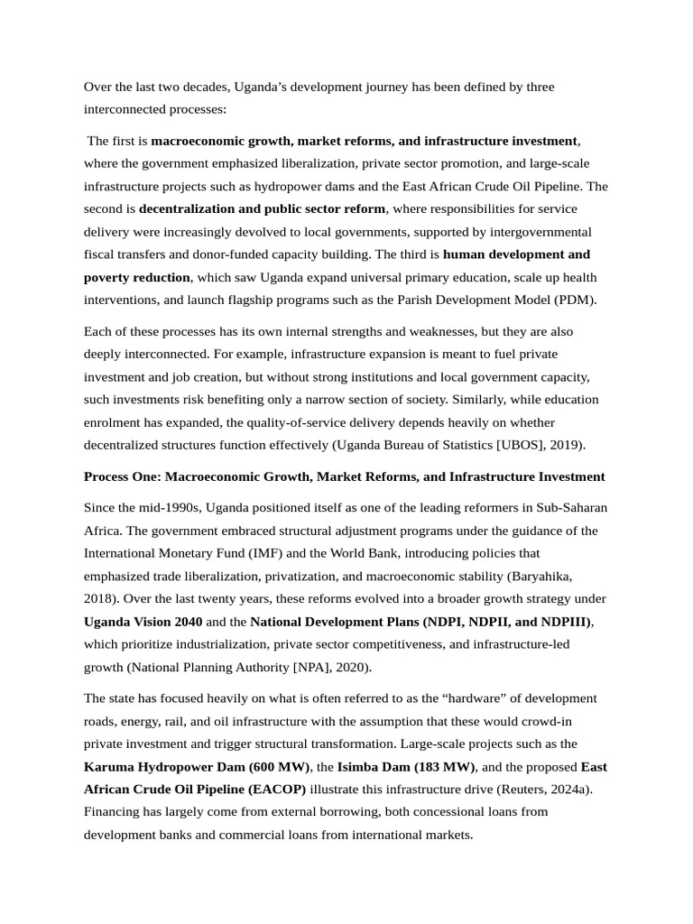 Over The Last Two Decades | PDF | Poverty Reduction | Poverty