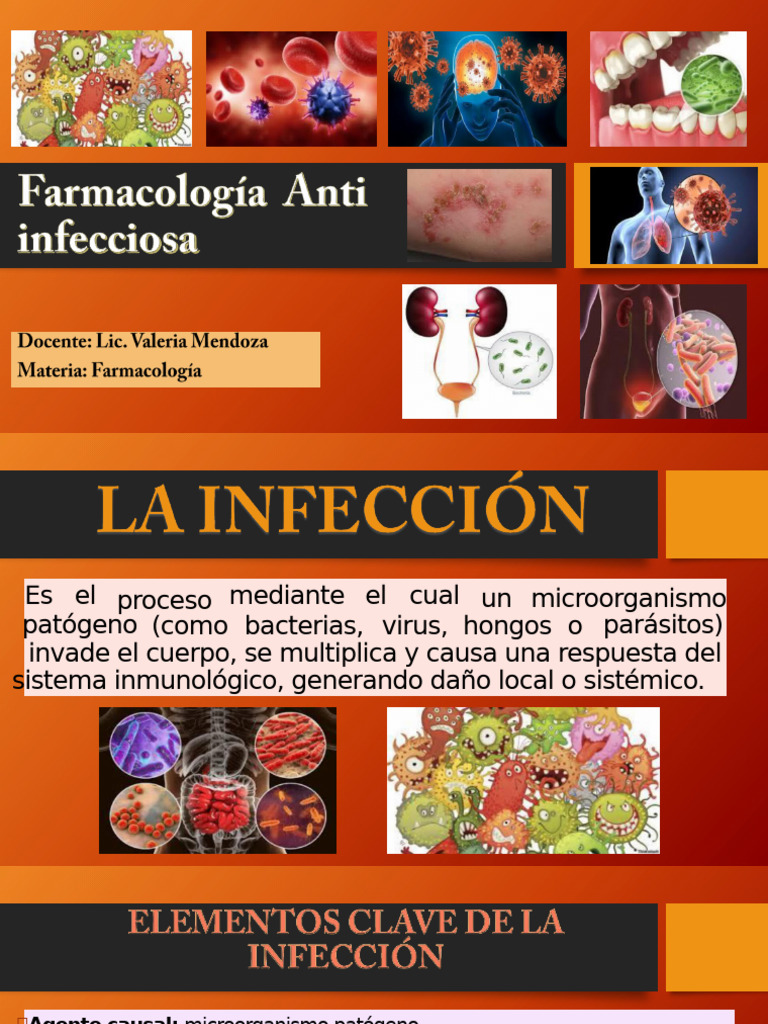 Farmacología Anti Infecciosa UAGRM Explica Los Tipos de Infección Por ...