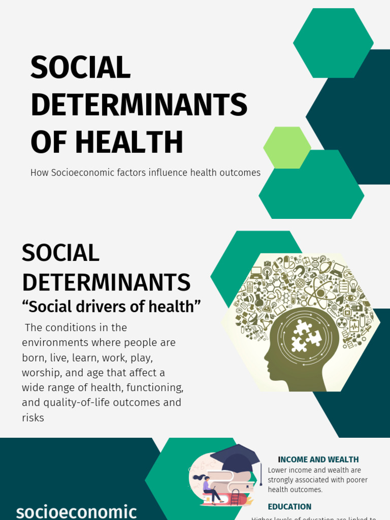 Impact of Socioeconomic Factors on Health | PDF | Health Equity ...