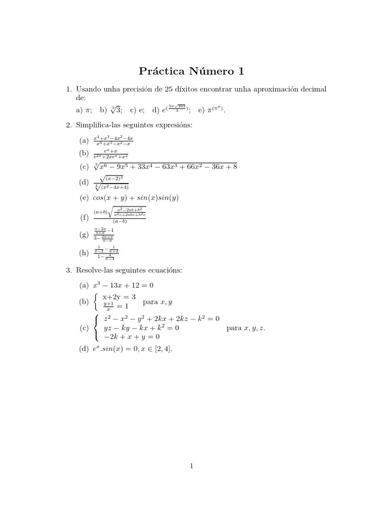 Practica 1 | PDF