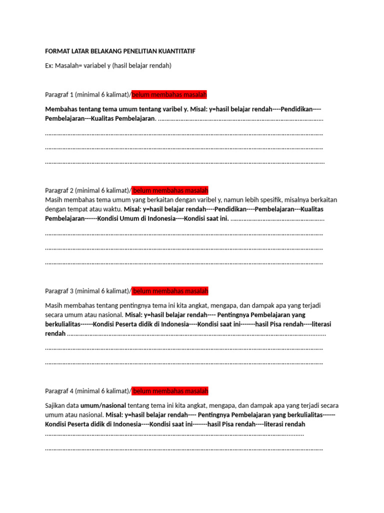Latar Belakang Penelitian Kuantitati…