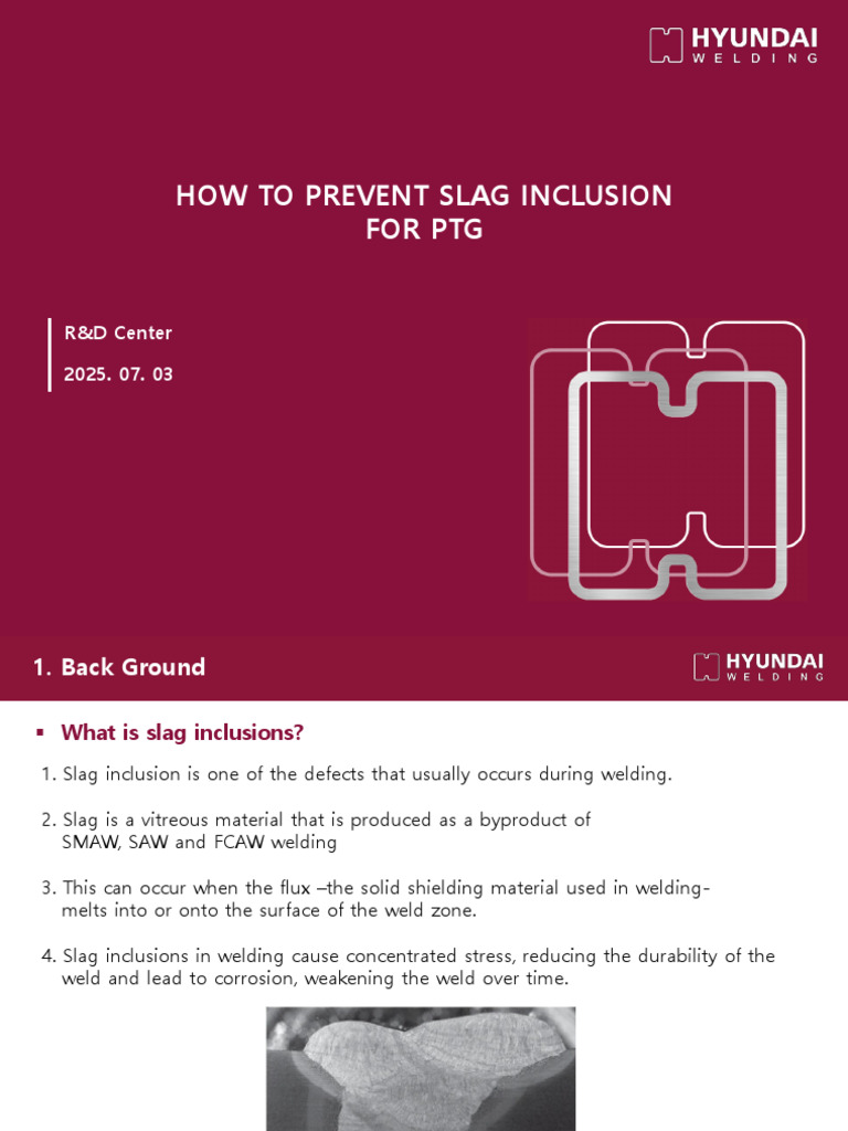 Preventing Slag Inclusions in Welding | PDF | Welding | Construction