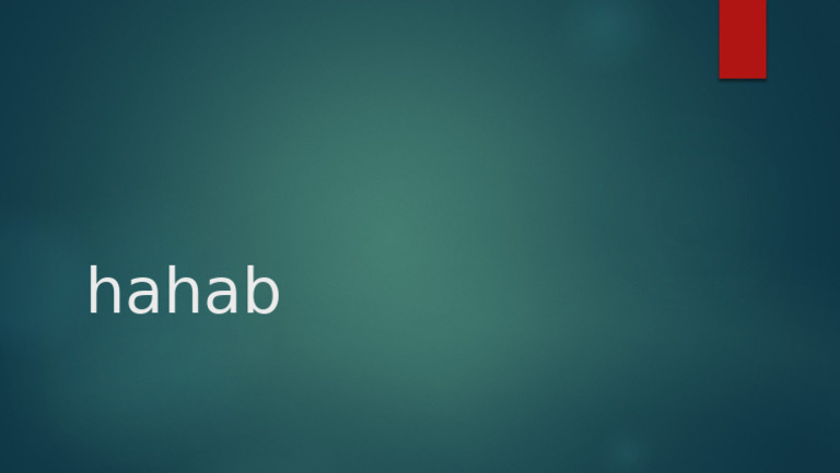 Hahab | PDF