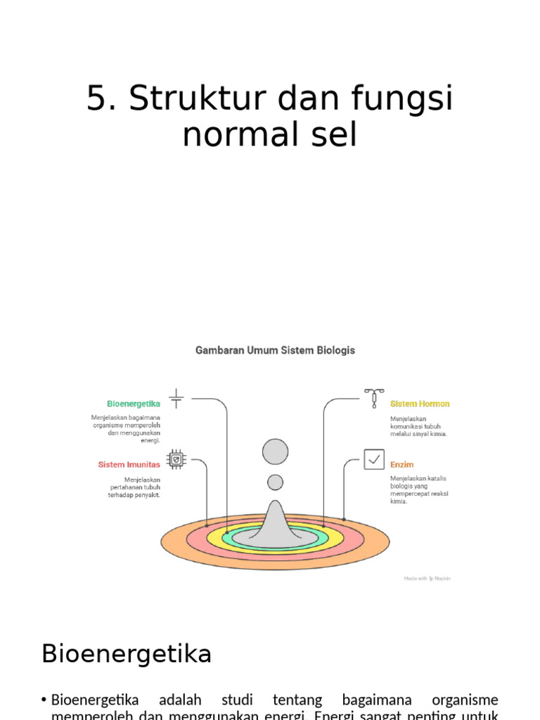 Bioenergetika dan Sistem Hormon Seluler | PDF
