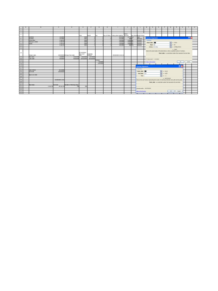 Date Formatting and Calculation Guide | PDF