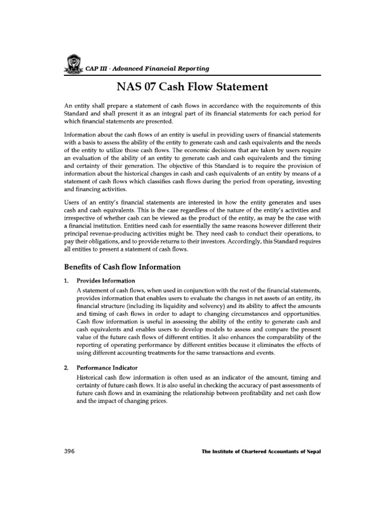 Cash Flow | PDF | Cash Flow Statement | Depreciation