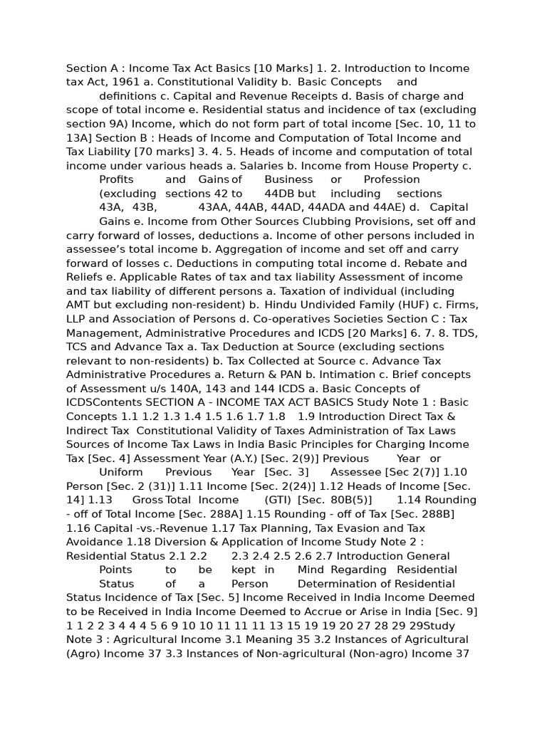 Section A | PDF | Taxes | Employee Benefits