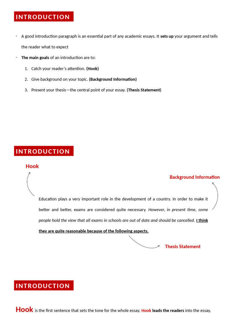 Argumentative Essay Introduction | PDF | Essays | Foreign Language