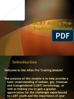 Allies Pre Training Module