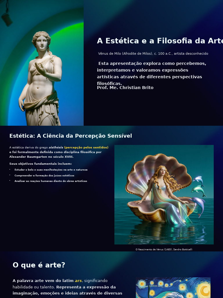 A Estetica e A Filosofia Da Arte | PDF | Estética | Beleza
