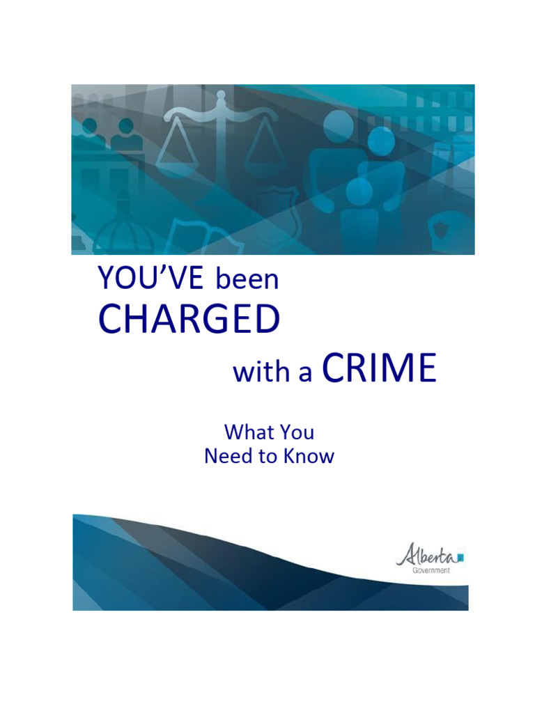 What to Do After Being Charged with a Crime | PDF | Witness | Crime ...