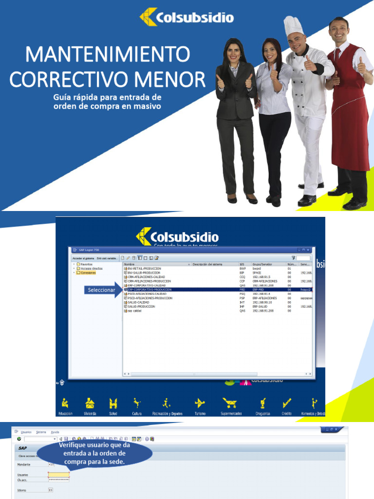 Guia Rapida para Liberar Orden de Compra Masivo - MCM | PDF