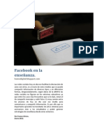 Facebook en La Ensenanza
