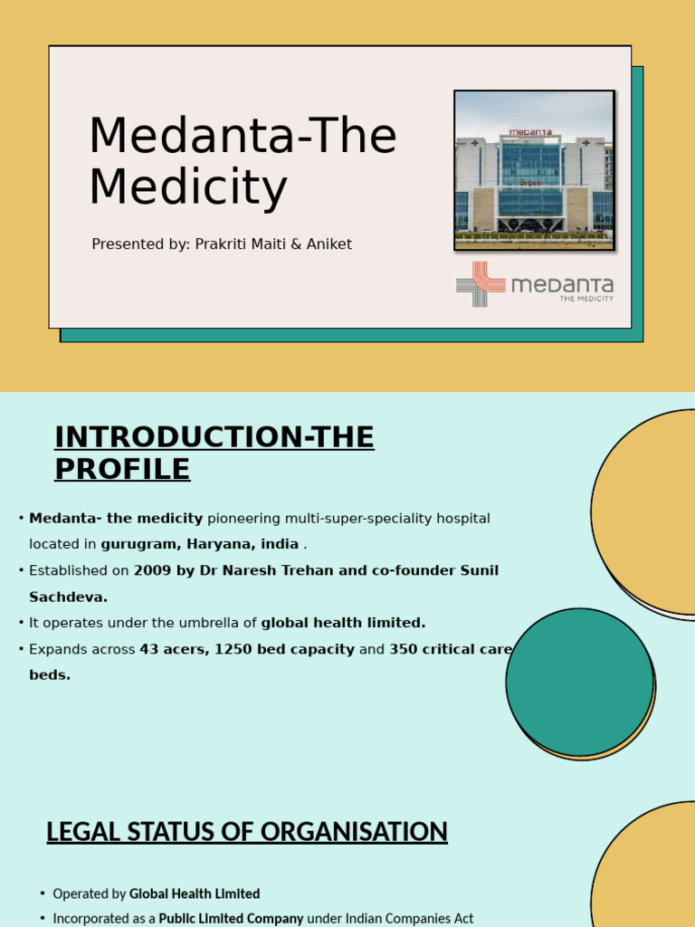 Medanta's Capacity and Leadership Overview | PDF