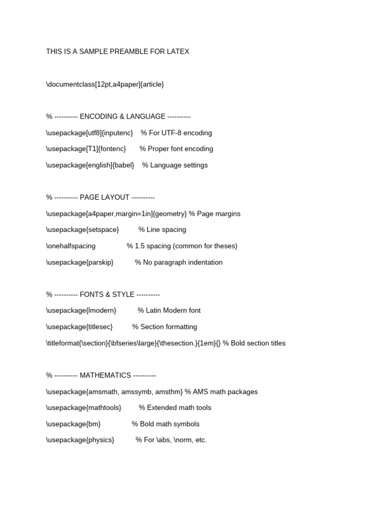 Graph Theory LaTeX Template | PDF