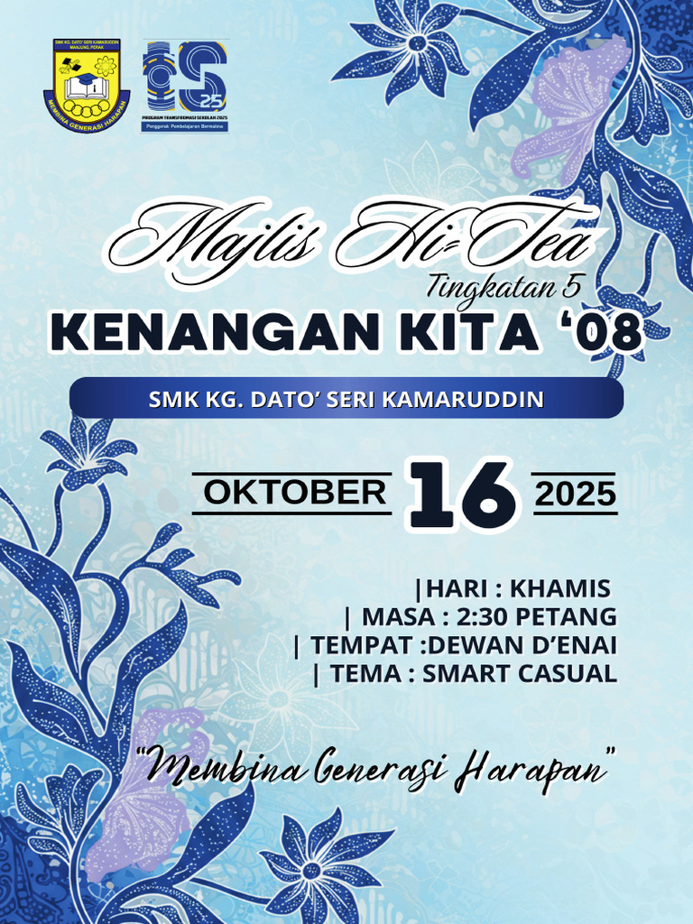 Buku Program Hi Tea 2025 | PDF