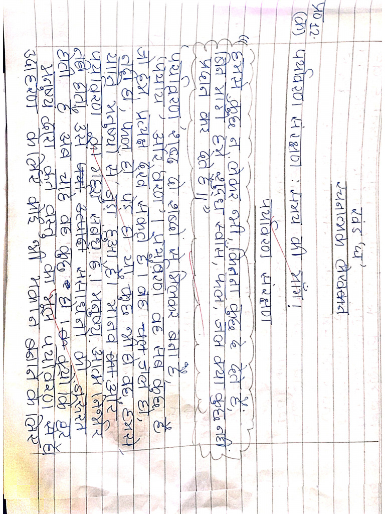 Hindi Answer Script | PDF
