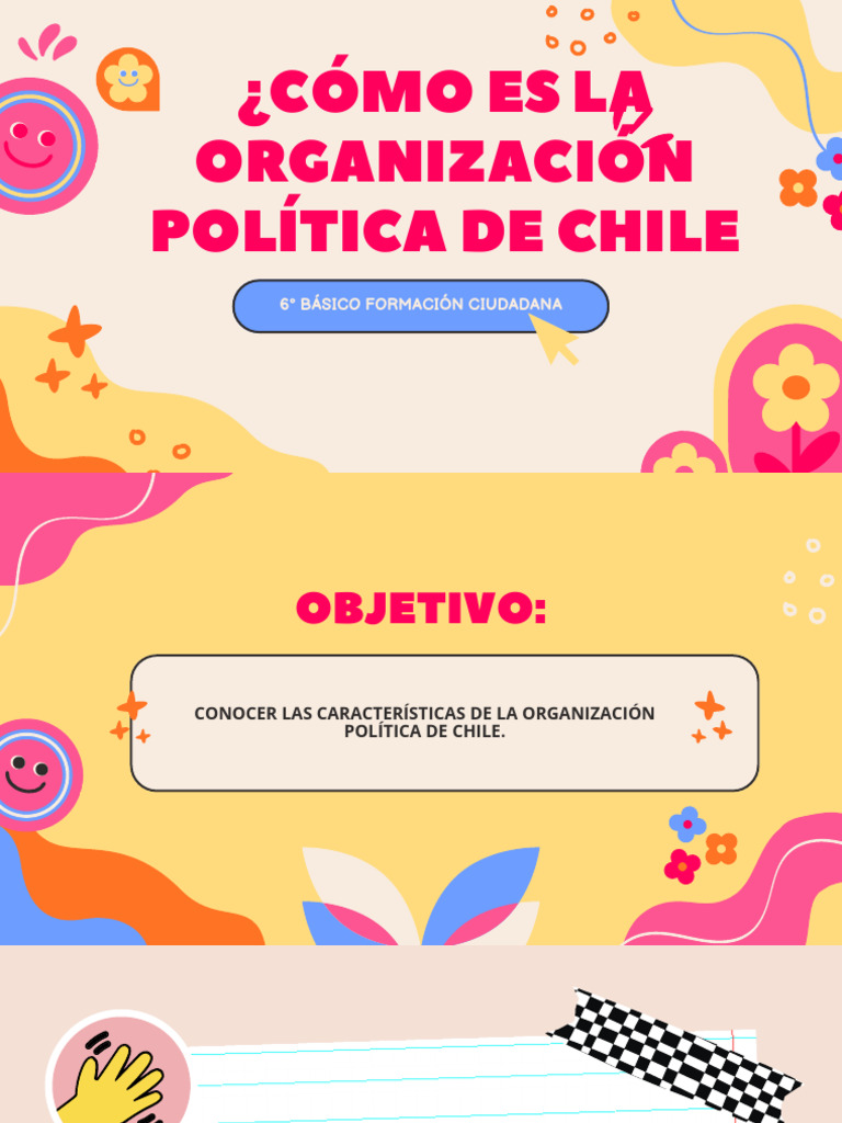 Organización Política de Chile en 6° Básico | PDF | Constitución ...