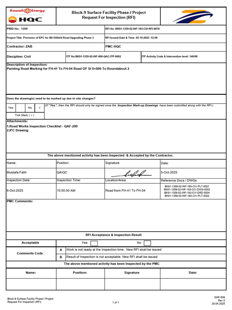 BK91 1359 02 Inf 193 Civ Rfi 0078 | PDF